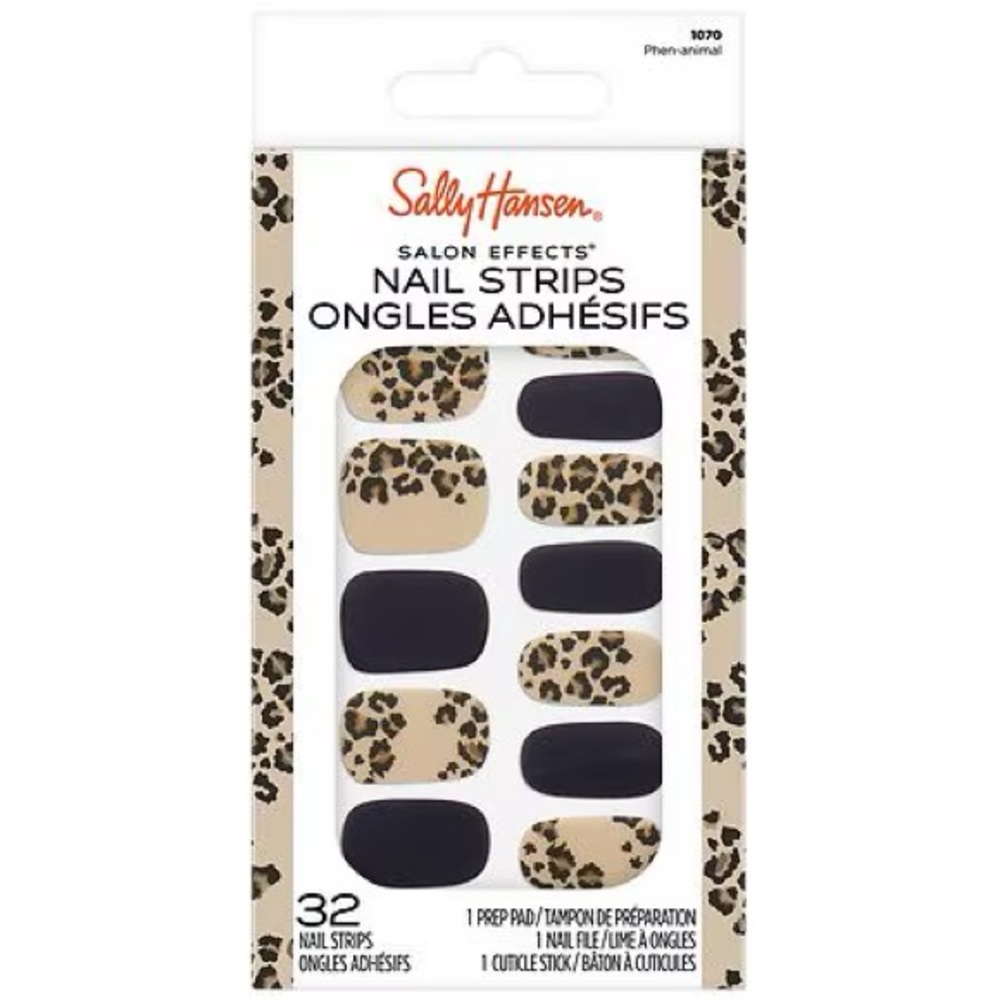 Sally Hansen Nail Strips - Phen-animal - New in Box